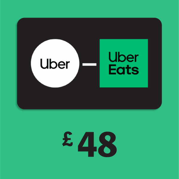 Uber £48 Digital Gift Card