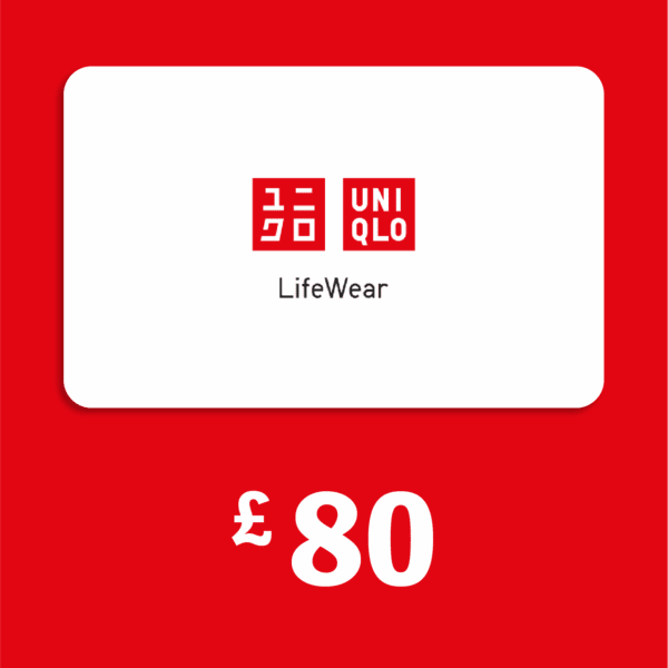 Uniqlo £80 Digital Gift Card